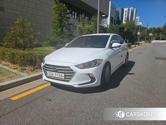 Hyundai Avante AD 2018 Белый из Кореи