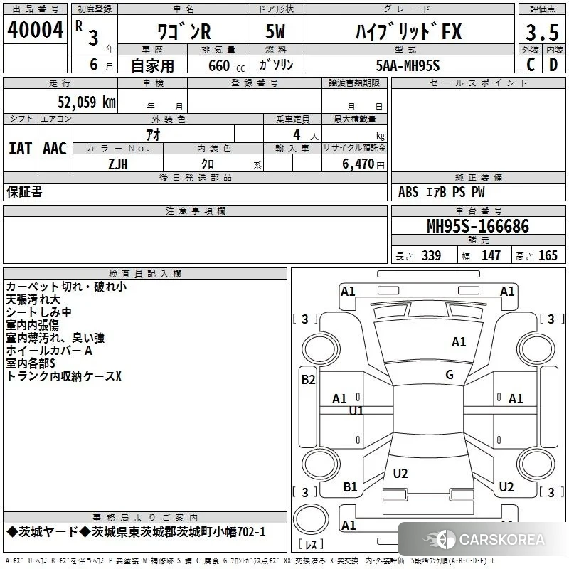 Suzuki Wagon R 2021 из Японии