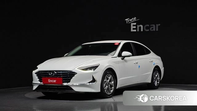 Hyundai Sonata (DN8) 2019 Белый из Кореи
