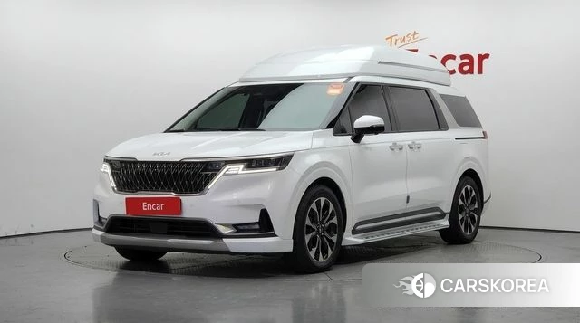 Kia Carnival 4th generation 2023 Белый из Кореи