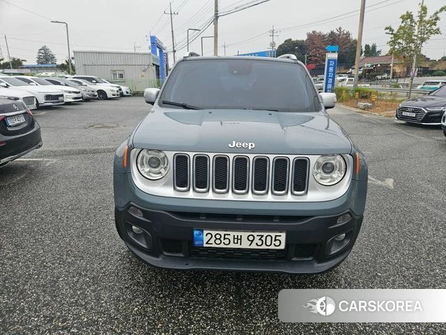 Jeep Renegade 2018 Серый из Кореи