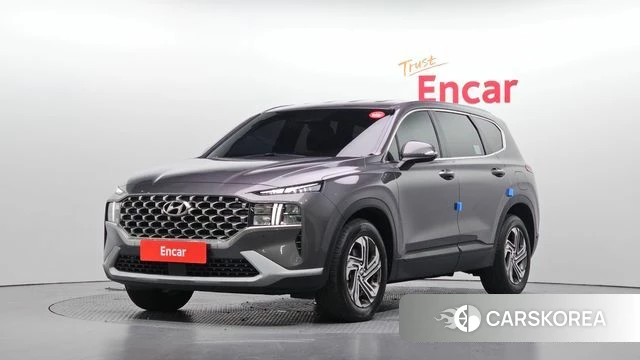 Hyundai The New Santa Fe 2022 Серый из Кореи