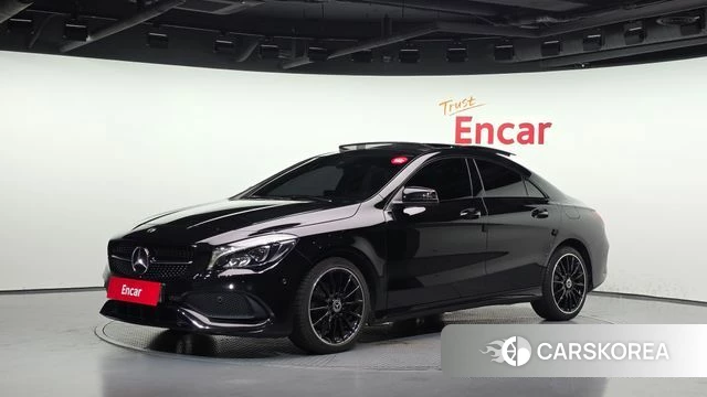 Mercedes-Benz CLA-Class C117 2018 Черный из Кореи