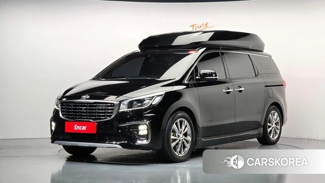 Kia The New Carnival 2019 Черный из Кореи