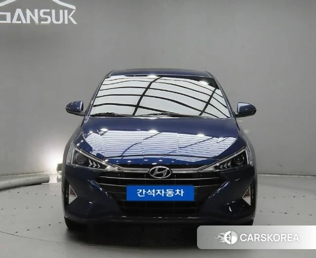 Hyundai The New Avante AD 2018 Синий из Кореи