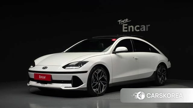 Hyundai Ionic 6 2022 Белый из Кореи