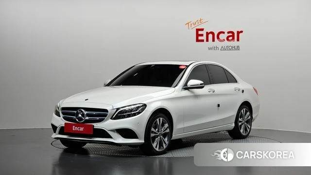 Mercedes-Benz C-Class W205 2020 Белый из Кореи