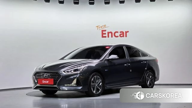 Hyundai Sonata New Rise Hybrid 2018 Серый из Кореи