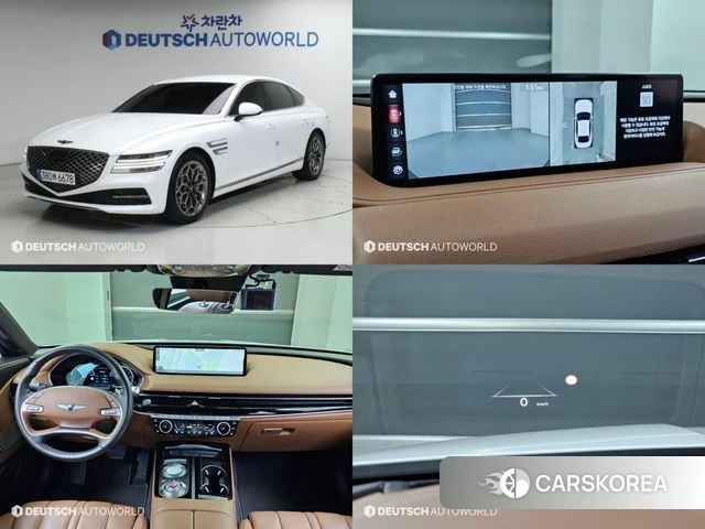 Genesis G80 (RG3) 2021 Белый из Кореи