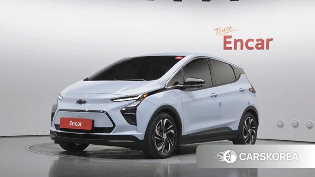 Chevrolet (GM Daewoo) New Bolt EV 2022 Небесно-голубой из Кореи