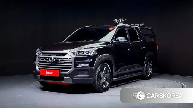 Ssangyong The New Rexton Sport 2023 Черный из Кореи