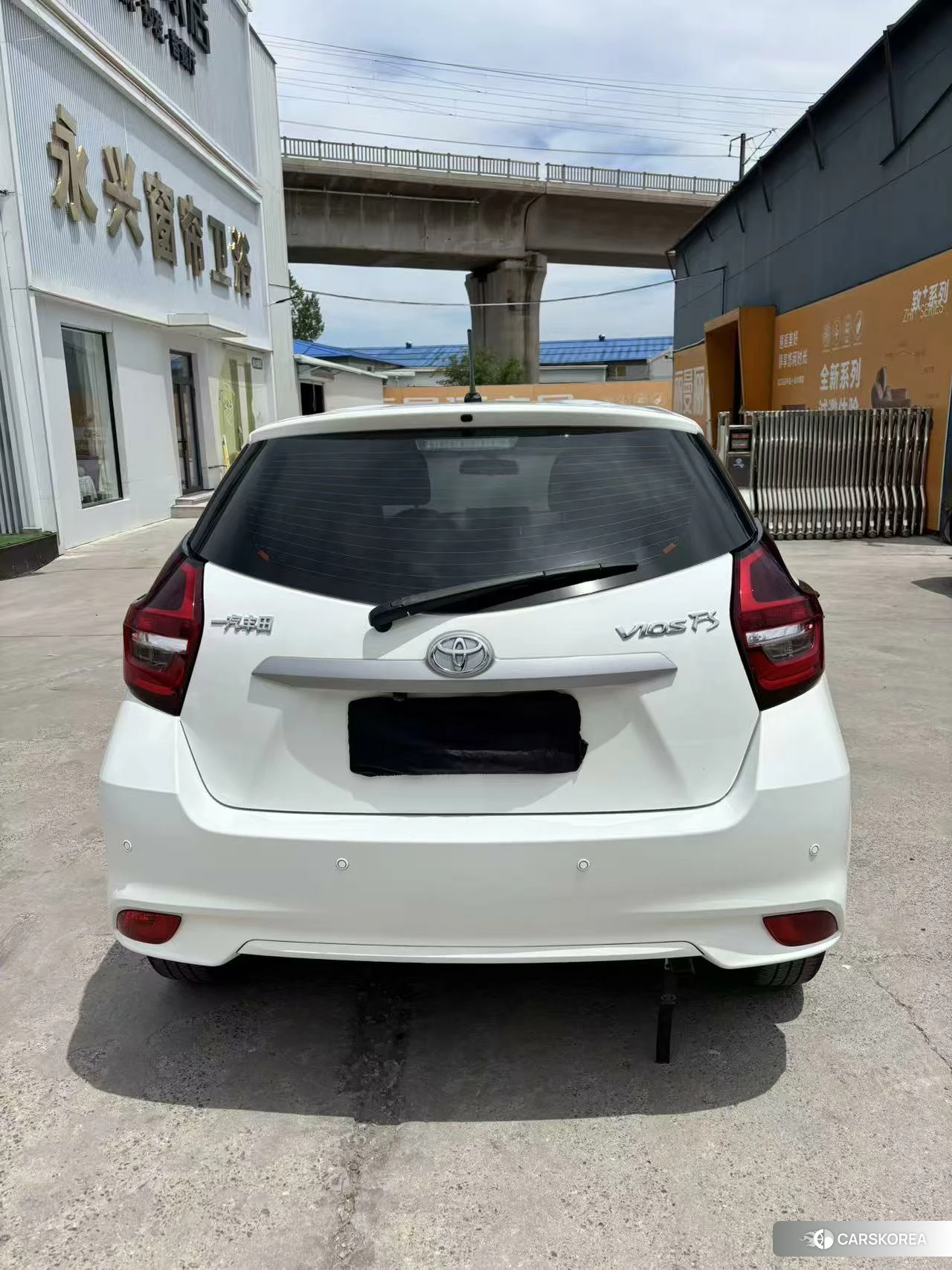 Toyota Vios 2020 Белый из Китая