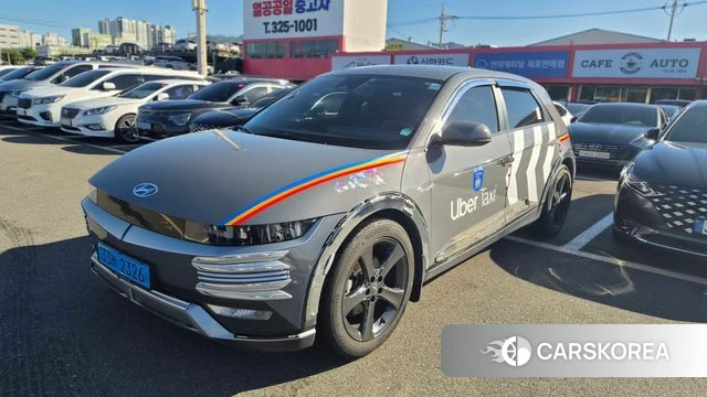 Hyundai Ionic 5 2022 Серебристо-серый из Кореи