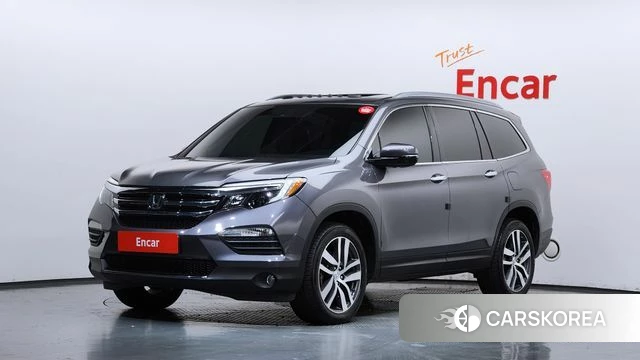 Honda Pilot 3rd generation 2018 Серый из Кореи