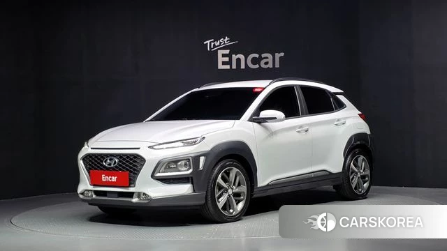 Hyundai Kona 2019 Белый из Кореи