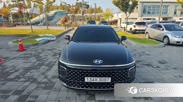 Hyundai Grandeur Hybrid (GN7) 2023 Черный из Кореи