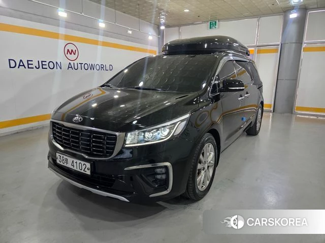 Kia The New Carnival 2018 Черный из Кореи