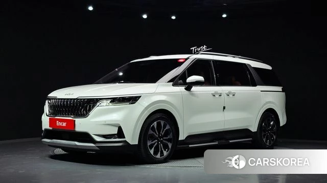 Kia Carnival 4th generation 2021 Белый из Кореи