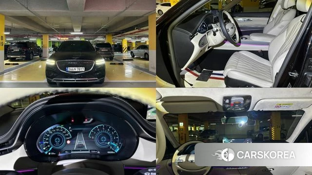 Genesis GV70 2024 Черный из Кореи