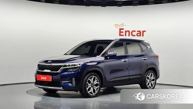 Kia Seltos 2020 Синий из Кореи