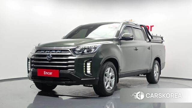 Ssangyong The New Rexton Sports Cannes 2022 Темно-зеленый из Кореи