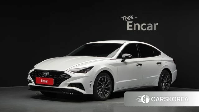 Hyundai Sonata (DN8) 2021 Белый из Кореи