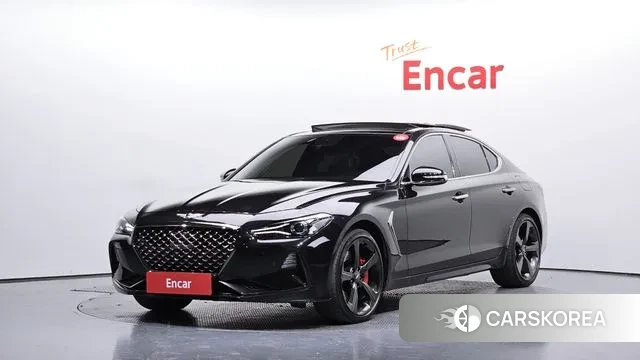 Genesis G70 2019 Черный из Кореи