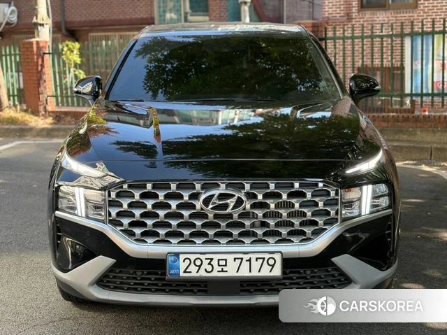 Hyundai The New Santa Fe 2020 Черный из Кореи