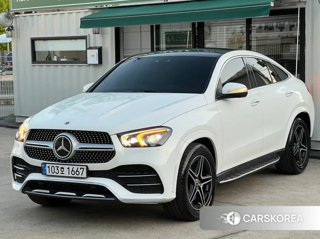Mercedes-Benz GLE-Class W167 2021 Белый из Кореи