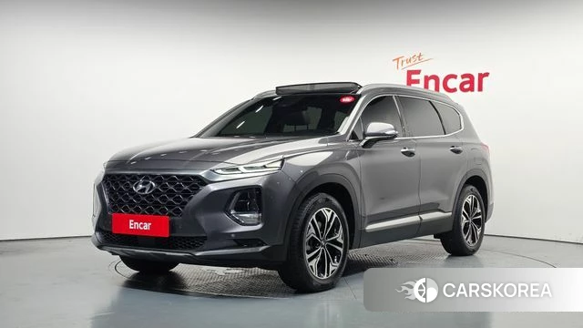 Hyundai Santa Fe TM 2018 Серый из Кореи