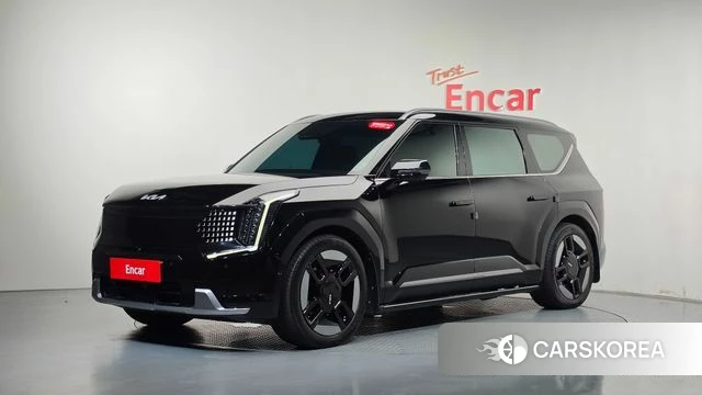 Kia EV9 2023 Черный из Кореи
