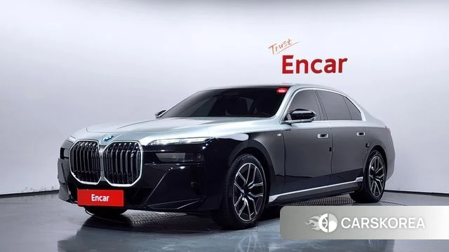 BMW i7 (G70) 2023 Черный из Кореи