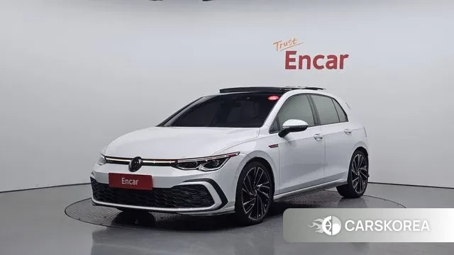 Volkswagen Golf 8th Generation 2024 Белый из Кореи