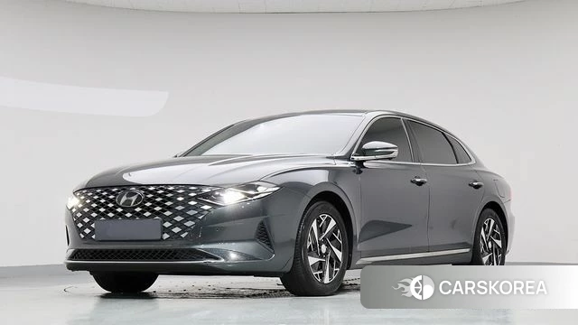 Hyundai The New Grandeur IG Hybrid 2021 Серый из Кореи