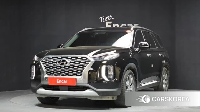 Hyundai Palisade 2022 Черный из Кореи