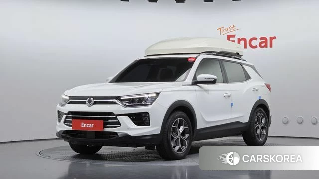 Ssangyong Beautiful Korando 2019 Белый из Кореи