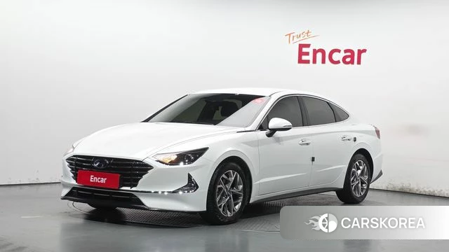 Hyundai Sonata (DN8) 2020 Белый из Кореи