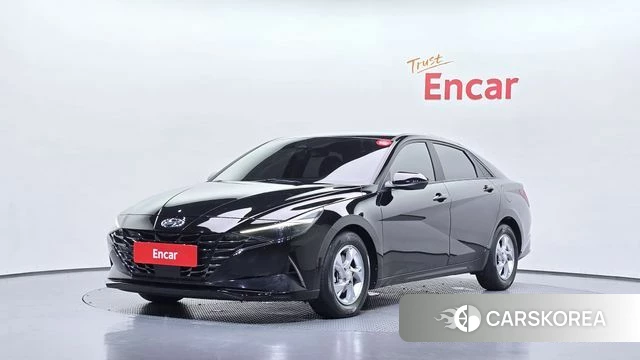 Hyundai Avante (CN7) 2020 Черный из Кореи, фото 2