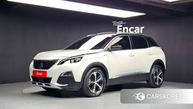 Peugeot 3008 second generation 2019 Белый из Кореи
