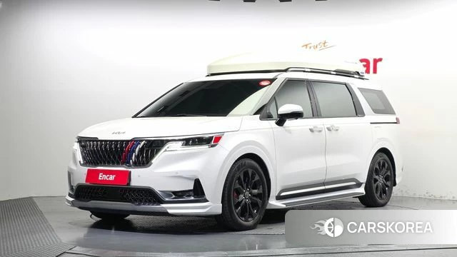 Kia Carnival 4th generation 2021 Белый из Кореи