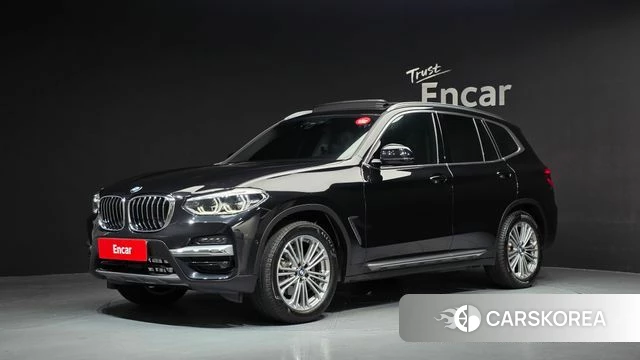 BMW X3 (G01) 2020 Черный из Кореи