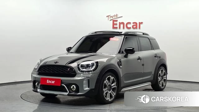 Mini Cooper SD Countryman 2021 Серебристо-серый из Кореи