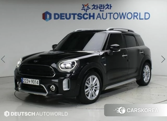 Mini Cooper Countryman 2022 Черный из Кореи