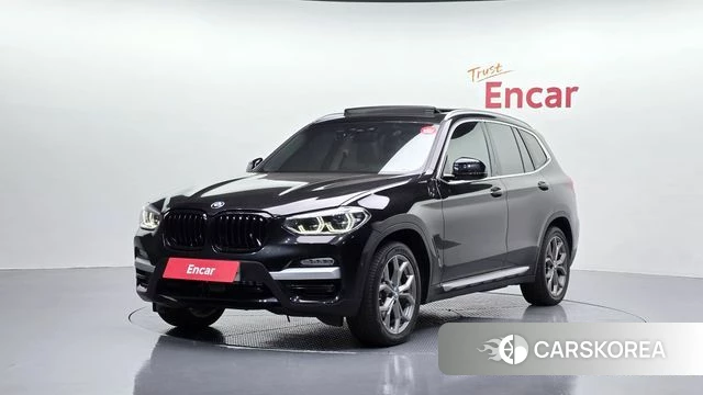 BMW X3 (G01) 2019 Черный из Кореи