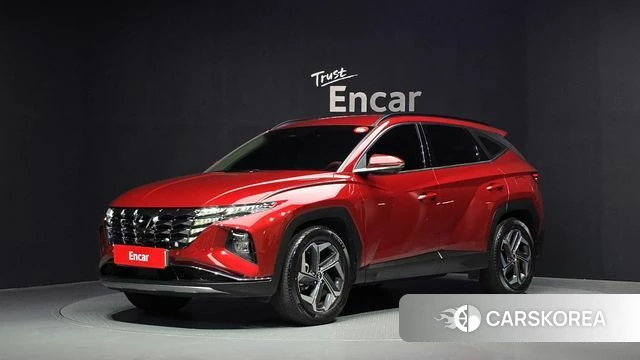 Hyundai Tucson (NX4) 2022 Красный из Кореи
