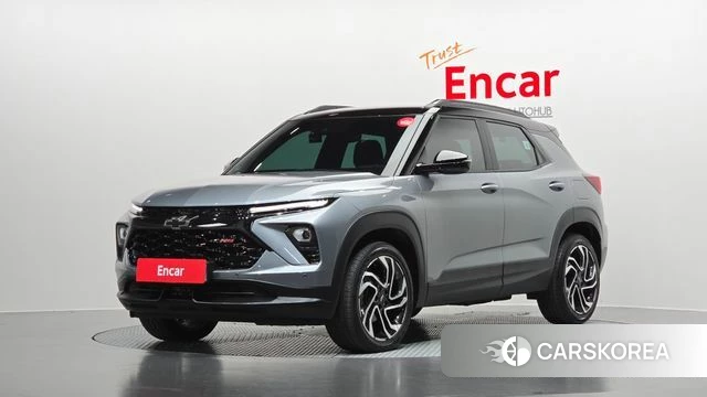 Chevrolet (GM Daewoo) The New Trail Blazer 2024 Серебристо-серый из Кореи