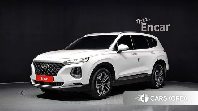 Hyundai Santa Fe TM 2019 Белый из Кореи