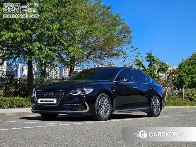 Hyundai Grandeur IG Hybrid 2018 Черный из Кореи