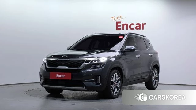 Kia Seltos 2020 Серый из Кореи