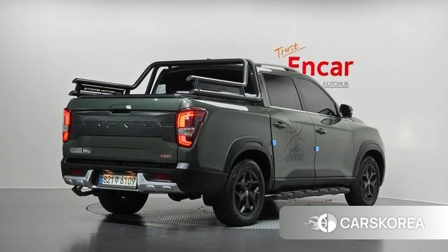 Ssangyong The New Rexton Sport 2022 Светло-зеленый из Кореи